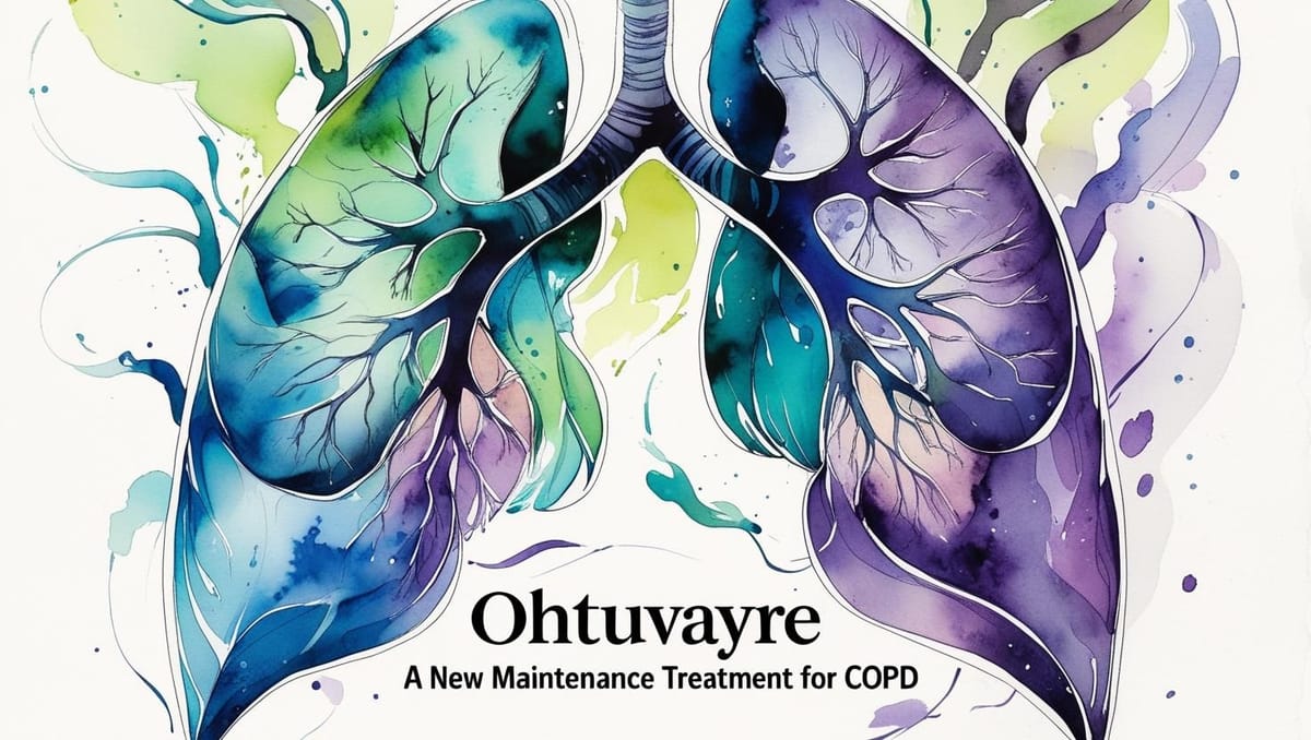 Ohtuvayre: A New Maintenance Treatment for COPD Approved on June 26, 2024